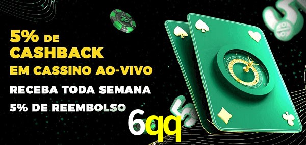 Promoções do cassino ao Vivo 6qq